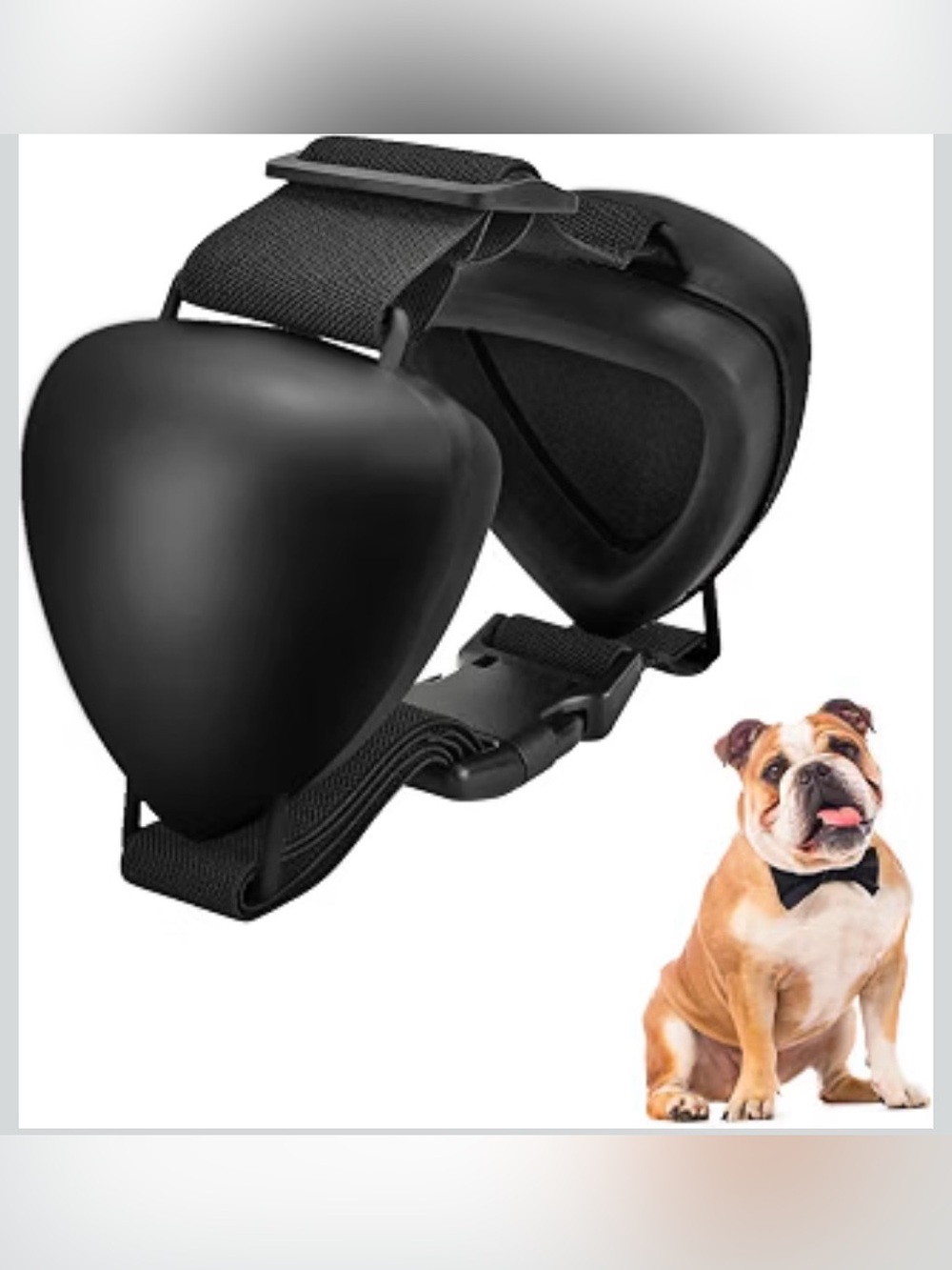 ZOHAN Dog Ear Muffs For Noise Protection (Black, M) 2896/dc-1:v